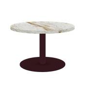 Burgundy Halo Coffee Table